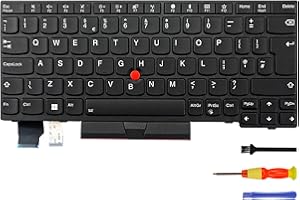 LIAN MO Replacement Keyboard with Backlit for X280 A285 X390 X395 L13 Gen1 (UK English, Backlit)