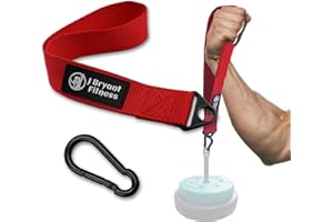 J Bryant Cintura per allenamento con braccio, impugnatura per braccia, dita, avambraccio, attrezzatura per esercizi di rafforzamento e power trainer per macchine con cavi e allenamento con pesi liberi