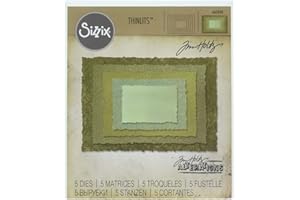 Sizzix Thinlits Troqueles 5PK Barroco apilado