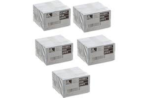 DOUBLE DRAGON Carta d'identità in plastica PVC di alta qualità per Zebra e altre stampanti per carte d'identità, 30 mil, 076 mm, 104523-111T, bianco bianco, (500 carte)