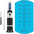 EUROLAB Refractometer Brix 0-32% Sugar ATC Portable Hand Held