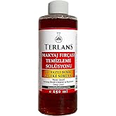 Terlans Makyaj Fır&ccedil;ası Temizleme Sol&uuml;syonu 250 ml Makeup Brush Cleaner &amp; Restorer