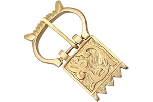 Lord of Battles Medieval Buckles Historical Buckles Brass Belt Buckle Ideal for Reenactment, Historical Events, SCA, LARP