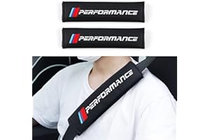 OYDDL 2PCS Car Seat Belt Shoulder Cover Pads For X3 X4 X5 E46 E60 E63 E64 E70 E71 E90 E91 E92 F10 F15 F16 F25 F26 F30 F31 F32 F33 F34 F36 G01 G02 G05 G06 G07 G20 G30 Accessories