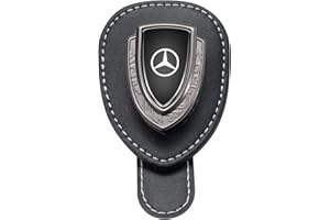 ICHAOLIA Glasses Holder for Mercedes Benz CESM CLK GLK GL AB AMG GLS GLE AMG Car, Sunglasses Holder for Cars Visor Suit for Men Women All Brands and Models