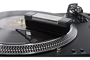 Acc-Sees - Spazzola di velluto per pulire i dischi in vinile