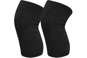 Xzeemo 1 Paio Ginocchiere Calde per l'Inverno, Ginocchiere Termiche Unisex, Ginocchiere Anti-Freddo, Ginocchiere Ispessite, Ginocchiere Elastiche, Ginocchiere Invernali da Donna e Uomo