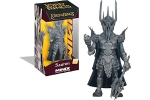 BANDAI Minix samlarfigur 12 cm Sagan om ringen, Sauron, samlarföremål för utställning, presentidé, leksaker för barn och vuxn