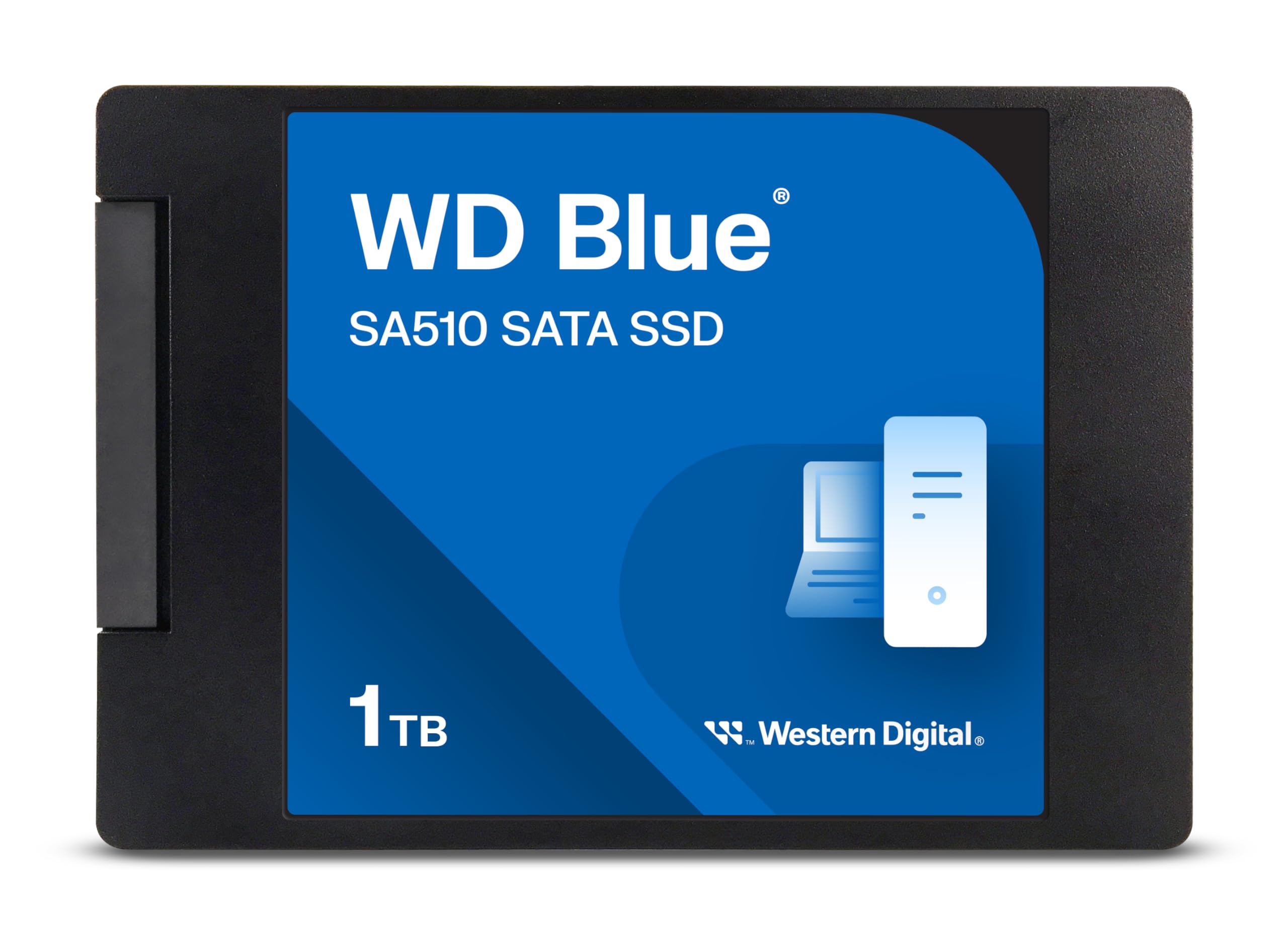 Western Digital WD Blue SA510 SATA 1TB, Up to 560MB/s, 2.5 Inch/7 mm, 5Y Warranty, Internal Solid State Drive (SSD) (WDS100T3B0A)
