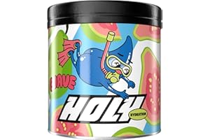 ‎HOLY ENERGY HOLY Hydration 'Guave' | 50 Portionen mit wertvollen Elektrolyten & Mineralstoffen | Hydration Drink | Vegan mit 100% natürlichen Fruchtaromen (350g)