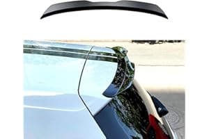 WXJFFF Auto Heckspoiler für Smart fortwo/Brabus fortwo C451 A451 Coupé/Cabrio (C 451) 2007-2015, Kofferraum Spoiler Flügel Dachspoilerflügel Lippe, Auto Styling Tuning Zubehör,Matte Black