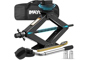 IMAYCC Specjalny podnośnik samochodowy 2,5 t do Mercedes-Benz, z 2 gumowymi nakładkami, chroni samochody osobowe, z kluczami do kół, zestaw awaryjny