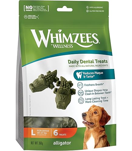 WHIMZEES Antler S, 24 Stuks – Maat S, Kauwsnack voor Kleine Honden, Natuurlijk & Graanvrij, Vegetarisch, Zonder Toegevoegde Suiker