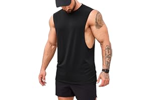 COOFANDY Tank Top Herren Gym Bodybuilding Shirts Ärmellose Muskelshirts Männer
