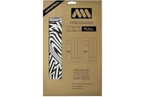 All Mountain Style | Protector Cuadro Bicicleta MTB | Protector Adhesivo Cuadro Bici Modelo Full con 18 Protectores | Protege tu Bicicleta de Arañazos y Golpes