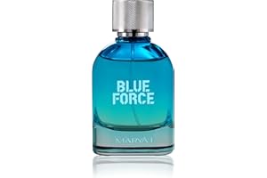 Blue Force Eau De Parfum For Him 100ml by Maryaj Perfumes - Dynamic Citrus Symphony, Aromatic Spice, Woody Amber Fusion - Bold, Fresh, Masculine Fragrance for Confident Men