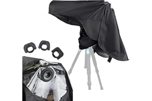 JJC - Housse de Pluie étanche en Nylon pour Appareil Photo pour Canon EOS 4000D 2000D 1500D 1200D 850D 600D 250D 90D 80D 7D 6D 5D Nikon D5600 D5300 D3300 D3500 D3200 D3100
