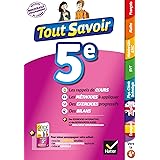 Amazon Fr Tout Savoir 5e Reviser Toutes Les Matieres Champetier Marjorie Chemouni Patricia Joubert Guillaume Siblini Raja Touati Corinne Vermeulen Patrick Livres