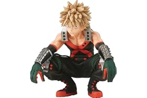 Banpresto BAN18846 MY HERO ACADEMIA - Katsuki Bakugo -Figurine Break time collection, Black, 11cm