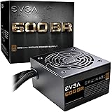 EVGA 600 BR, 80+ BRONZE 600W, 3 Ans de Garantie, Alimentation PC 100-BR-0600-K2