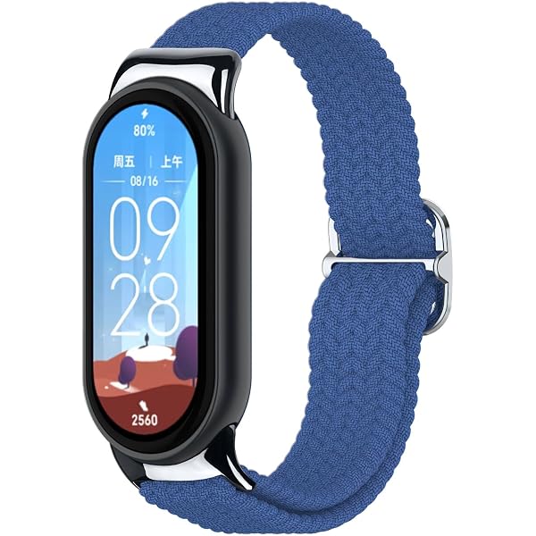 Geflochtenes Nylon-Armband Für Xiaomi Band 8 – Atmungsaktiv, Verstellbar & Schnell Wechselbar, Solo-Loop-Design