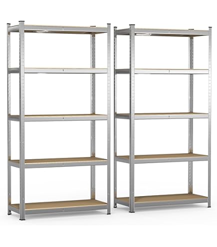 Scaffale Metallo Niccolai Con Ripiani MDF - 4 Ripiani 120x40x160cm, Montaggio A Incastro - Foto 13