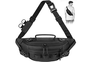 THKFISH Sac Banane de pêche, Sac Banane étanche pour Homme et Femme, Sac de pêche Portable pour pêche à la Mouche