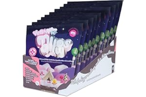 FREEDOM CONFECTIONERY Freedom Vegan Vegantic Pink & White Vanilla BBQ Mallows Case 10x105g Pack - Vegan Marshmallows UK/Vegetarian Marshmallows UK Natural Flavours & Colours - Gelatine & Gluten Free Case Giant Marshmallows