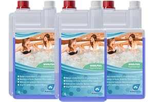 KAISERREIN PROFESSIONAL KaiserRein 3 x1 L (3 L) Whirlpool Desinfektionsmittel für die zuverlässige Wasserpflege I Whirlpool Reiniger Desinfektion I Whirlpoolreiniger, Poolreiniger