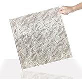 Tink 3 Boyutlu Duvar Paneli Kabartmalı Salon Desenli Pvc 41x41 cm/ 6 Adet /1 m&sup2;