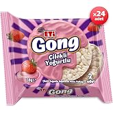 Eti Gong &Ccedil;ilekli Yoğurtlu Kaplamalı Pirin&ccedil; Patlağı 30 g x 24 Adet