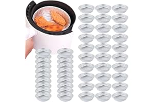 Rosixehird 18 cm Aluschalen Rund Aluminiumschale Grill Tropfschalen Grillschale Aluminium, 50 Stück Einweg Schalen Aus Aluminiumfolie, Einweg-Backform Lebensmittelbehälter Für Torten Und Quiches