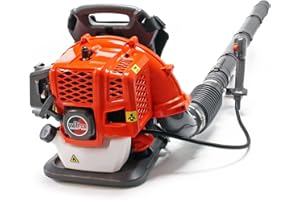 Souffleur de Feuilles Dorsal 1,7 CV Moteur 2 Temps Éléments de Commande sur poignée avec Buses