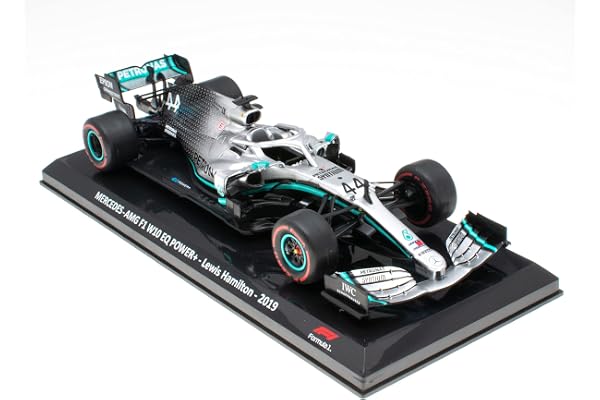 OPO 10 - Voiture Formule 1 1/24 Compatible avec Mercedes-AMG F1 W10 EQ Power Lewis Hamilton - 2019 - OR003