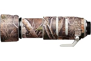 easyCover - Lens Protection Camouflage Cover - Objektivschutz - Schutz für Ihr Kameraobjektiv - Geeignet für Canon RF 100-500mm F4.5-7.1L is USM - True Timber Kanati Camouflage
