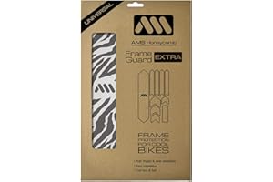 All Mountain Style AMS Protège-Cadre à Forte résilience Extra Semi-Transparent – Protégez Votre vélo Contre Les Rayures et Les Bosses