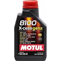 Olio motore Motul 8100 X-CESS 5W40 LT. 1 : Amazon.it: Auto e Moto