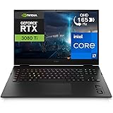 HP OMEN 17-ck1001sl, Intel Core i7-12700H, RAM 32GB DDR5 4800Hz, SSD PCIe NVMe da 1TB M.2, Grafica Nvidia RTX 3080Ti 16GB DDR
