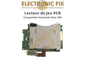 ELECTRONICFIX New 3DS Lecteur Slot 1 Cartouche de jeu PCR Compatible Nintendo New 3DS