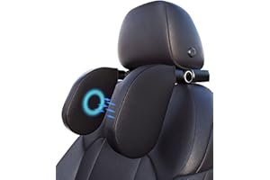 JOFLVA Repose Tete Voiture, Cale Tete Enfant Voiture, Oreiller De Voyage Enfant Avec Mousse à Mémoire De Forme Douce, Soutien Tete Enfant Voiture, Pour Dormir En Voiture Voyage Enfants Et Adultes.