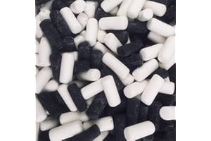 GREAT BRITISH TRADING LIMITED Gessetti di Liquirizia originali Holland assortimento Gessetti Bianchi e Gessetti Neri Kg 2