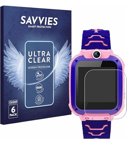 6x Pellicola Protettiva per Blackview Z20 Kids Smartwatch Protezione