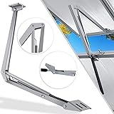 KESSER® Automatischer Fensteröffner für Gewächshaus 7,5 kg Hubkraft 45cm Öffnungshöhe stufenloser Öffnungswinkel Fensterheber