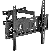 Coverzone 26-65 İn&ccedil; TV Duvar Askı Aparatı 50 kg Kapasite HF402 | 120&deg; Sağa Sola D&ouml;n&uuml;ş, &plusmn;15&deg; Eğim, 45 cm Uzayan Kol, VESA 200x