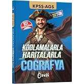 Zeduva Yayınları Coğrafyanın Kodları KPSS-AGS Kodlamalarla Haritalarla Coğrafya &Ouml;zeti Cep Kitabı