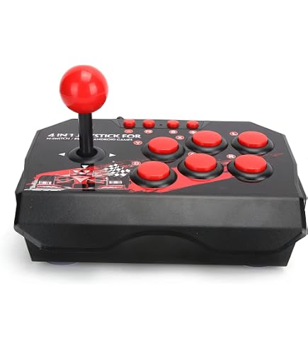 Joystick COMPETITION PRO Per Commodore 64 - 4 Microswitch + 2 Pulsanti + 4 Piedini