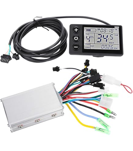 Kit Controller Per E-Bike 24V/36V/48V 250W-500W + Manopola Frizione &ndash; Compatibile Con Motori Brushless