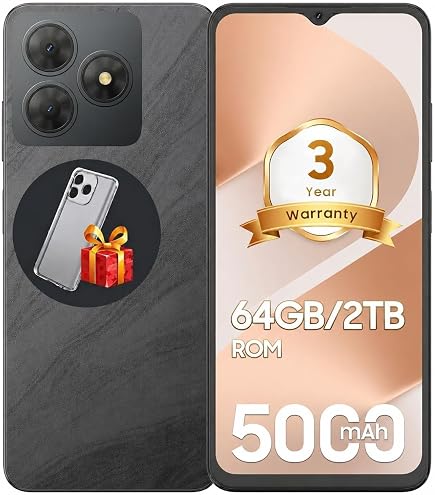 realme Note 60 Dual SIM 4G Smartphone, 128GB Storage, 4GB RAM