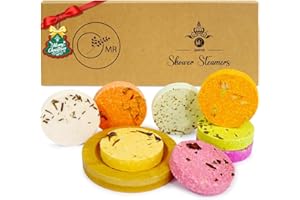 MR MIRYE Shower Steamers 8 Pack Shower Bombs Gift Set for Women and Men, Shower Tablets with Essential Oils for Relaxation, Pamper Self Care Birthday/Christmas Gifts for Her/Him, Mum or Wife