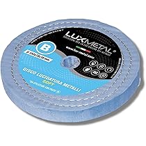 Disco Di Lucidatura In Feltro Cotone 100mm - Per Lucidare Metalli, Acciaio, Legno E Plexiglass Con Trapano O Smerigliatrice - Foto 2